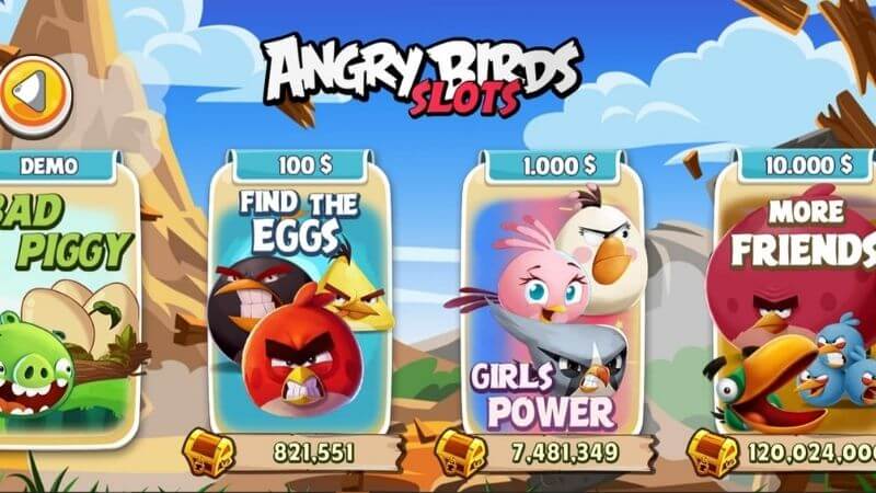 Bạn biết gì về Angry Birda Slots 789 Club